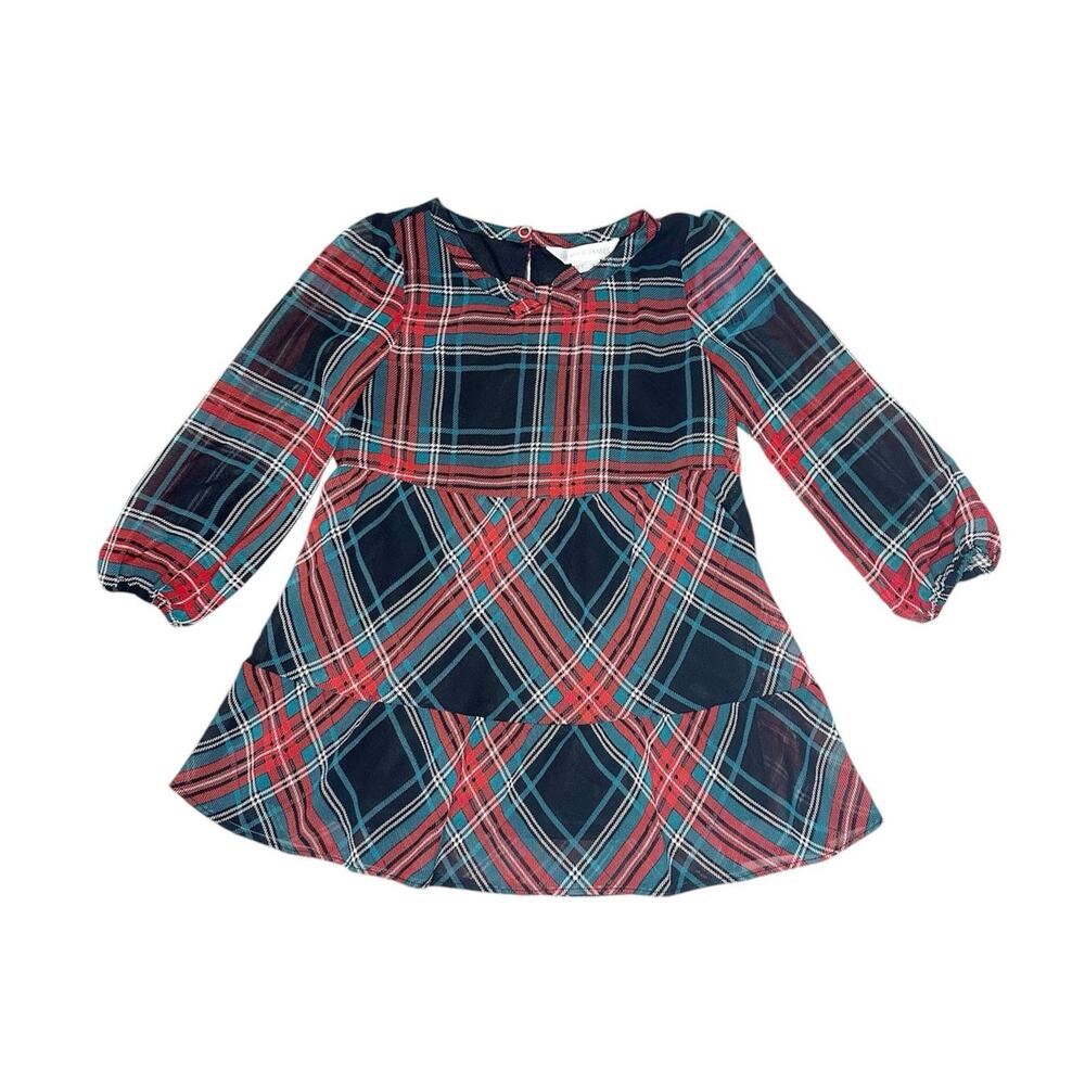 Draper James Tartan Plaid Dress Size 2T